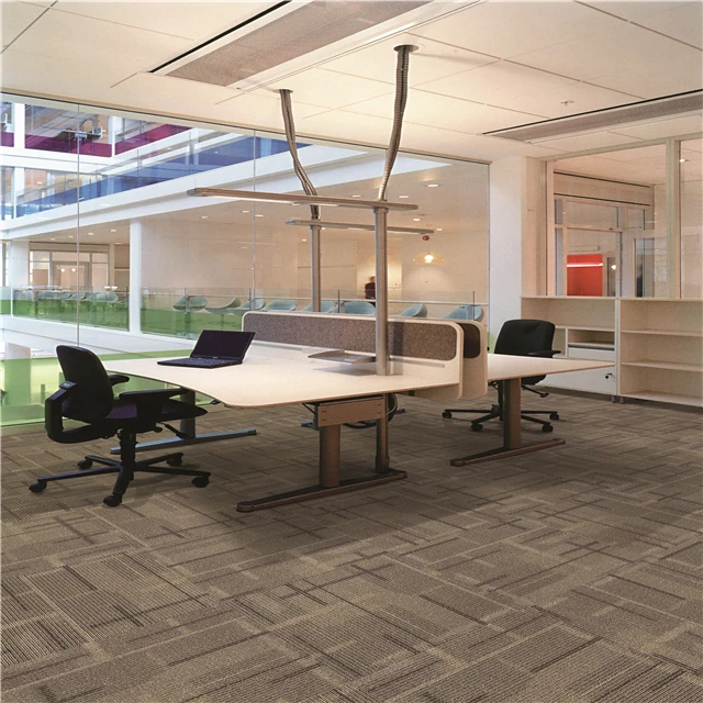 Office Tufted Carpets Hotel PVC Carpet Tile Living Room Floor Removable Commercial Floor Carpet Tiles 50*50CM
