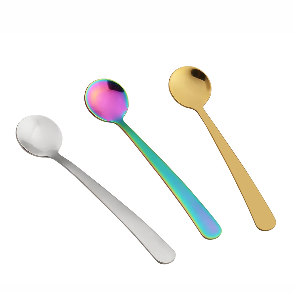 
stainless steel 304 Creative Condiments Multi-Purpose Kitchen tea Spice Seasoning Salt Sugar dessert appetizer seasoning Spoons 