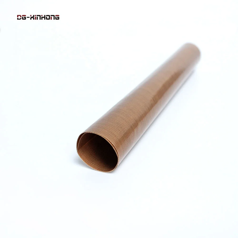 4- Brown Color Heat Resistant Non-sticky PTFE Coated Fiberglass Fabric Cloth Sheet for Heat Press Cover