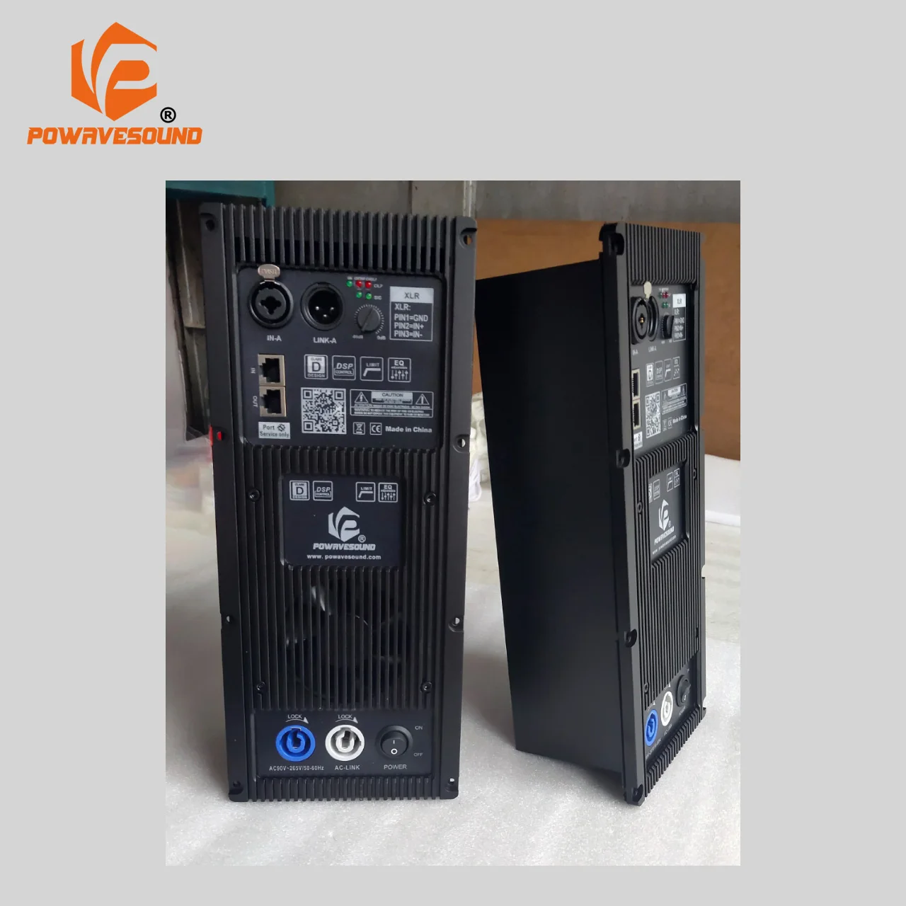 1 in 1 out DSP power amplifier 800W 1000W 2000W 3000W RMS power for 2-way professional speaker and active subwoofer