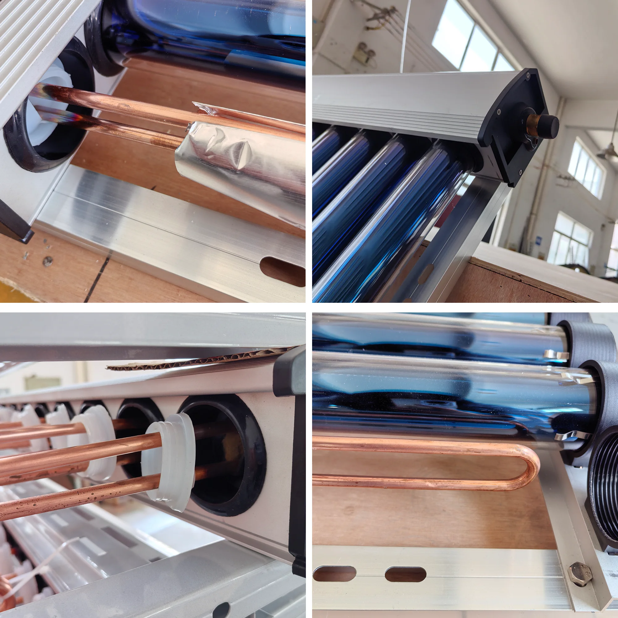 Vacuum15/20tubes Manufacture Glass Solar Collector Mini Evacuated Tube Heat Pipe Vacuum Solar Collector For Water Heater