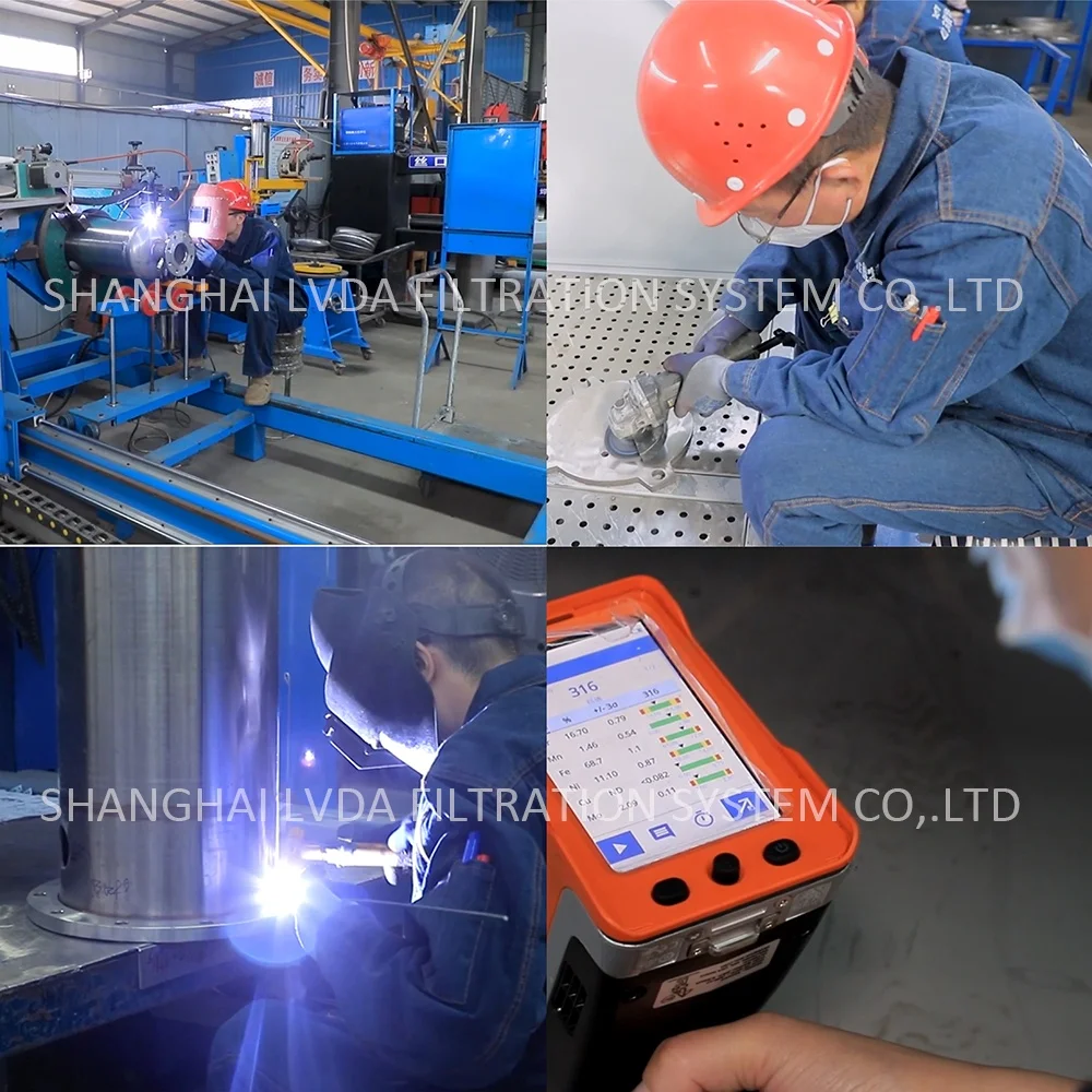 100% Integrity tested alcoholic drink as sweet corn rice winemaking grape wine rose filtration filter housing