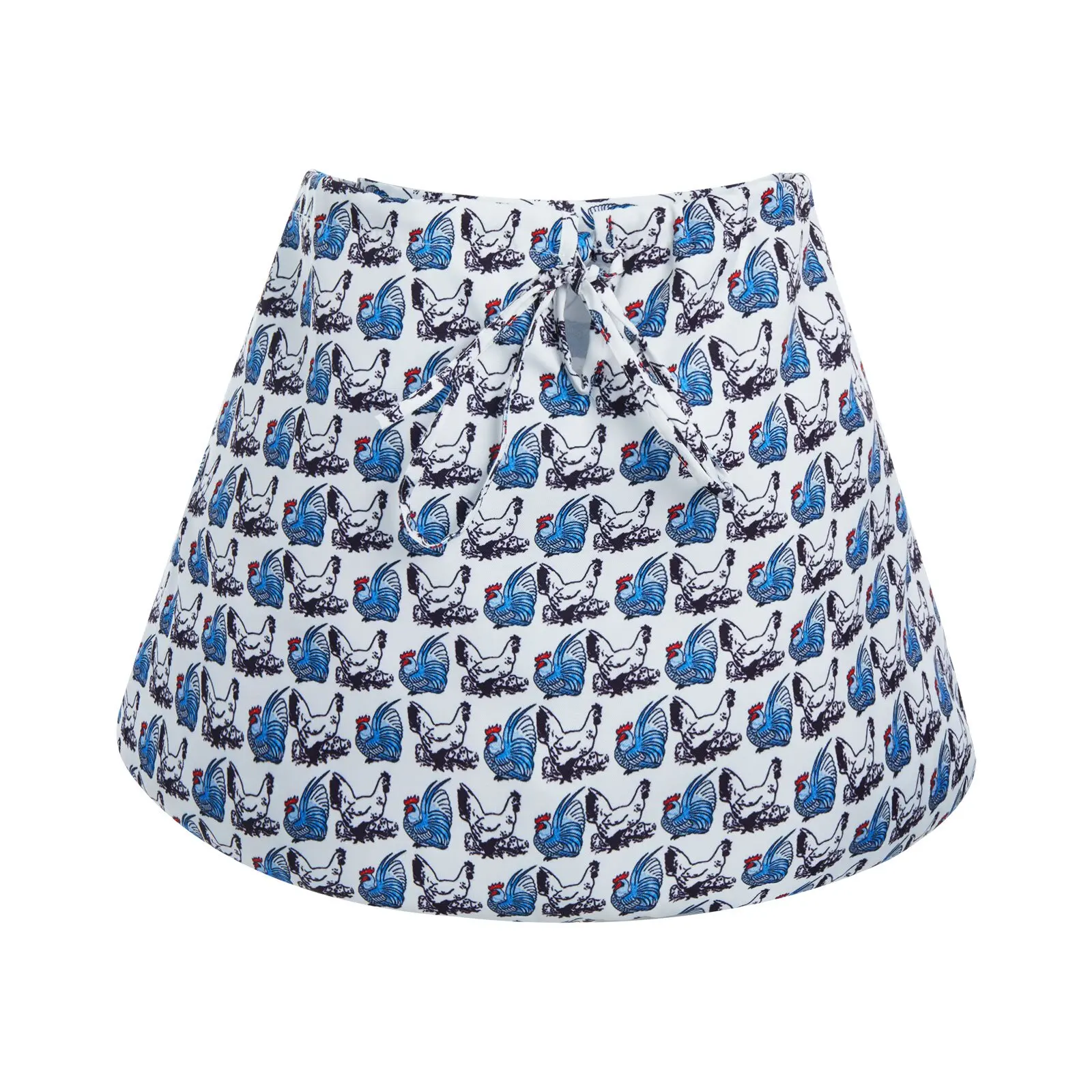 Gardening Harvest Aprons Style Chick Printed Pattern Hands-free Waist Apron with Adjustable Bandage + 2 Pockets Polyester aprons