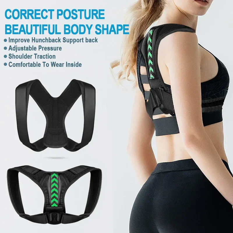 Custom Adjustable Scoliosis Back Support Brace For Men Women Neoprene Belt Posture Corrector