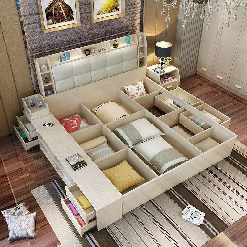 2021 Luxury Folding Bed New Design Comfortable modern life Custom customize Style convertible Metal frame Bunks Bed