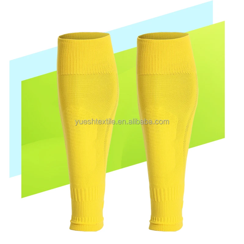 Wholesale Knee High Leg Calf Compression Sleeve Sport Soccer Footless Football Socks