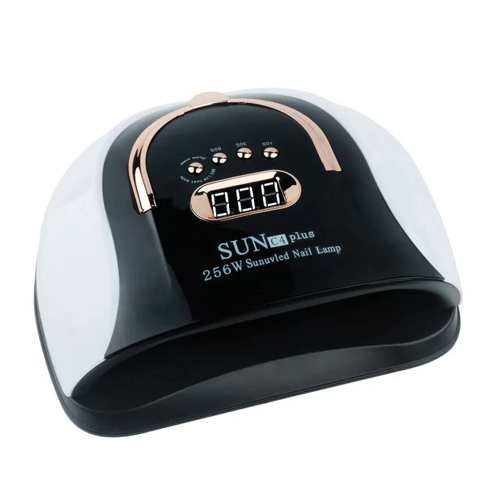 SUN C4 Plus Best Sale UV LAMP 256W Nail Dryer Machine Drying All Gel Nail Polish Uv Led Lamp Dryer With Sensor LCD Display