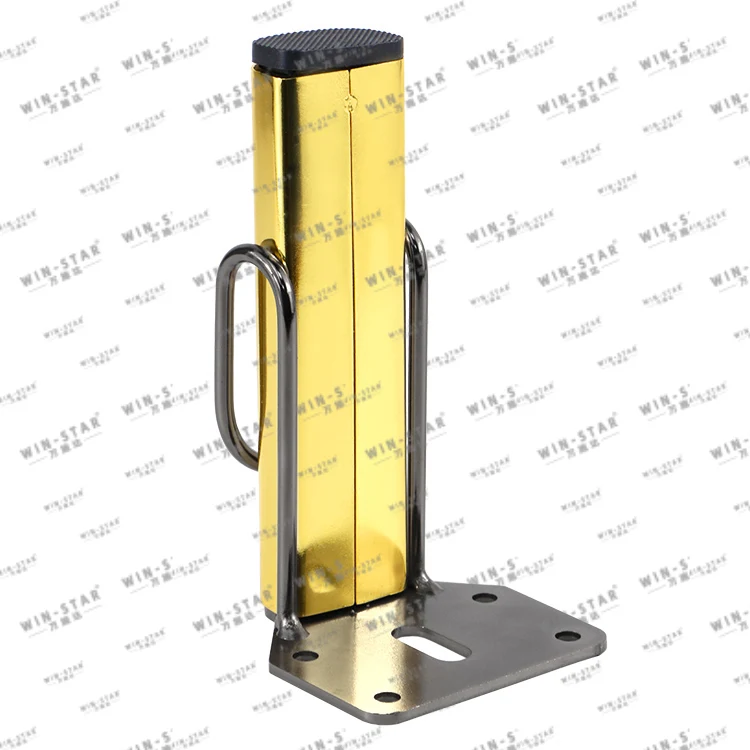 WINSTAR Steel Feet Table Cabinet Bathroom Silver Sofa Bed Leg Increase Support Bedside Table Legs