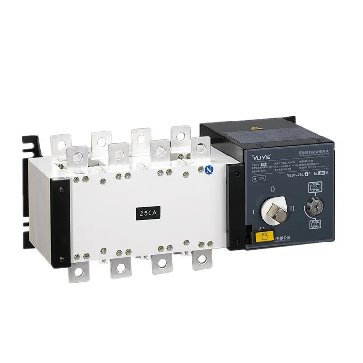 YUYE Low Voltage ATS 800GA Switchgear Transfer of 800 Amps in Electric Power System