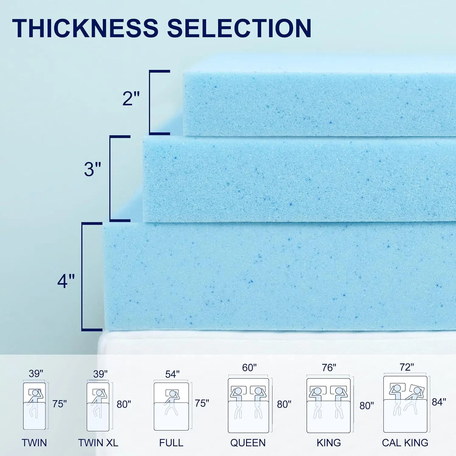Cooling mattress pad