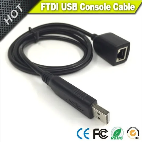 12ft USB Rs232 - Rj45 Adapter for Cisc0 Router Console Cable