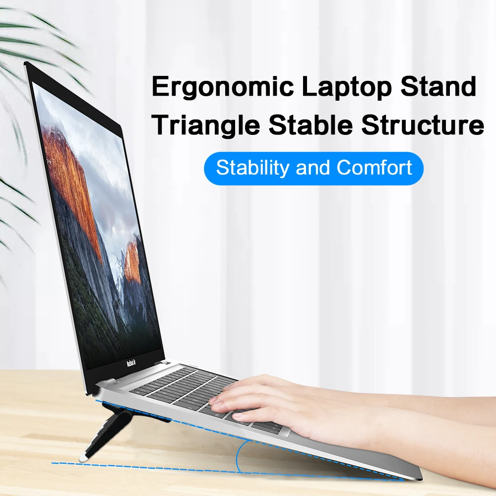 Портитивный Магнитный ноутбук планшет небольшого размера охлаждающая подставка Невидимый процессорный кулер ноутбука