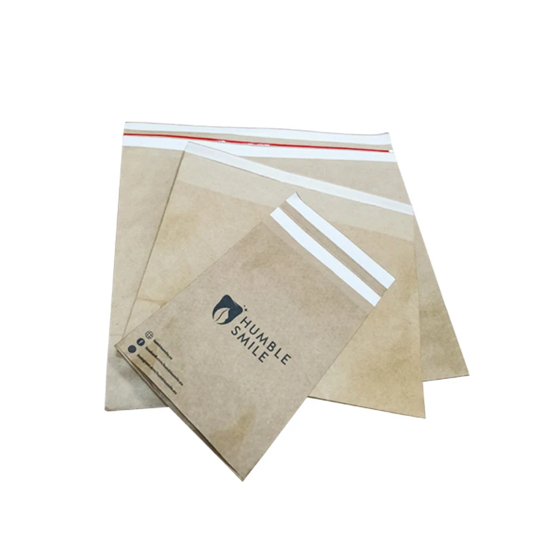 China Wholesale Custom Bio-based Kraft Paper CD Polymailer Mailing Padded Envelopes / Post Office A4 A5 Jiffys Bubble Poly Bags
