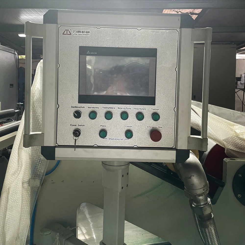 TJP-750 Automatic Double-screw Flat Plastic Waste Recycle Pet Sheet Extrusion Machine Production Line