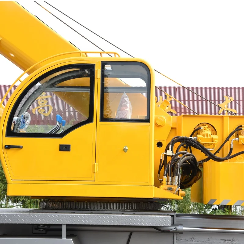 Factory price 16 tons self-made crane straight arm hydraulic stiff arm homemade crane