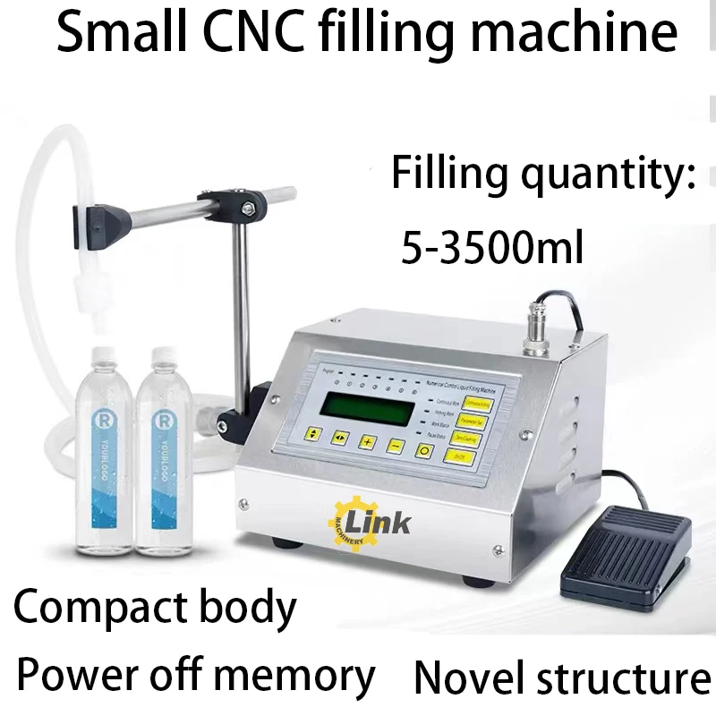 Best selling semi automatic small fruit juice milk tea beverage filling machine Liquid Filling Machine