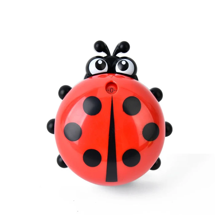 cute ladybug animal shaped magnetic timer kitchen mechanical