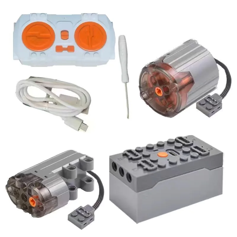 Building block toy car accessories servo motor set compatible with all brands of universal building block motors
