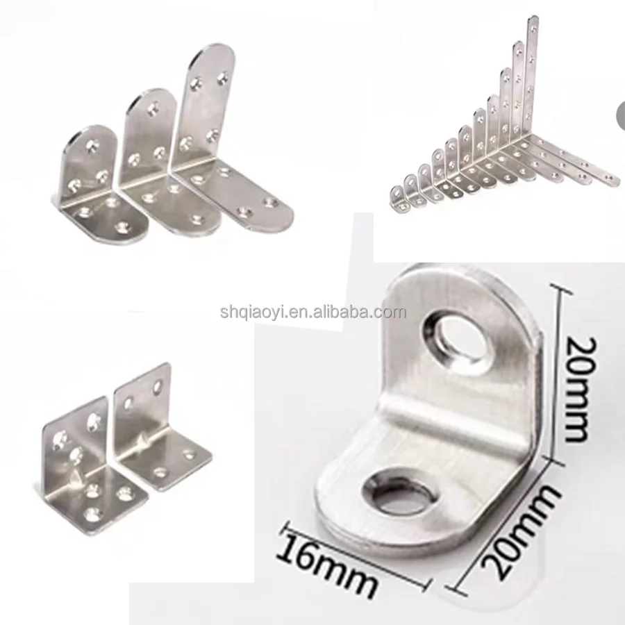 Custom Metal Corner Bracket Furniture Joint Connector Beam Connecting Brackets For Wood