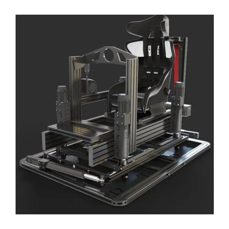 New Amusement Park Indoor VR machine 6-axis 3 Screen Speed Racing Simulator Car Simulator with Driving Game