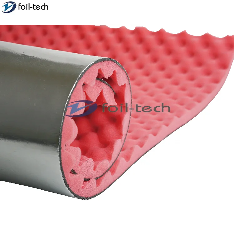 Factory Directly Supply Noise Barrier Products Acoustic Pipe Lagging Foam Materials