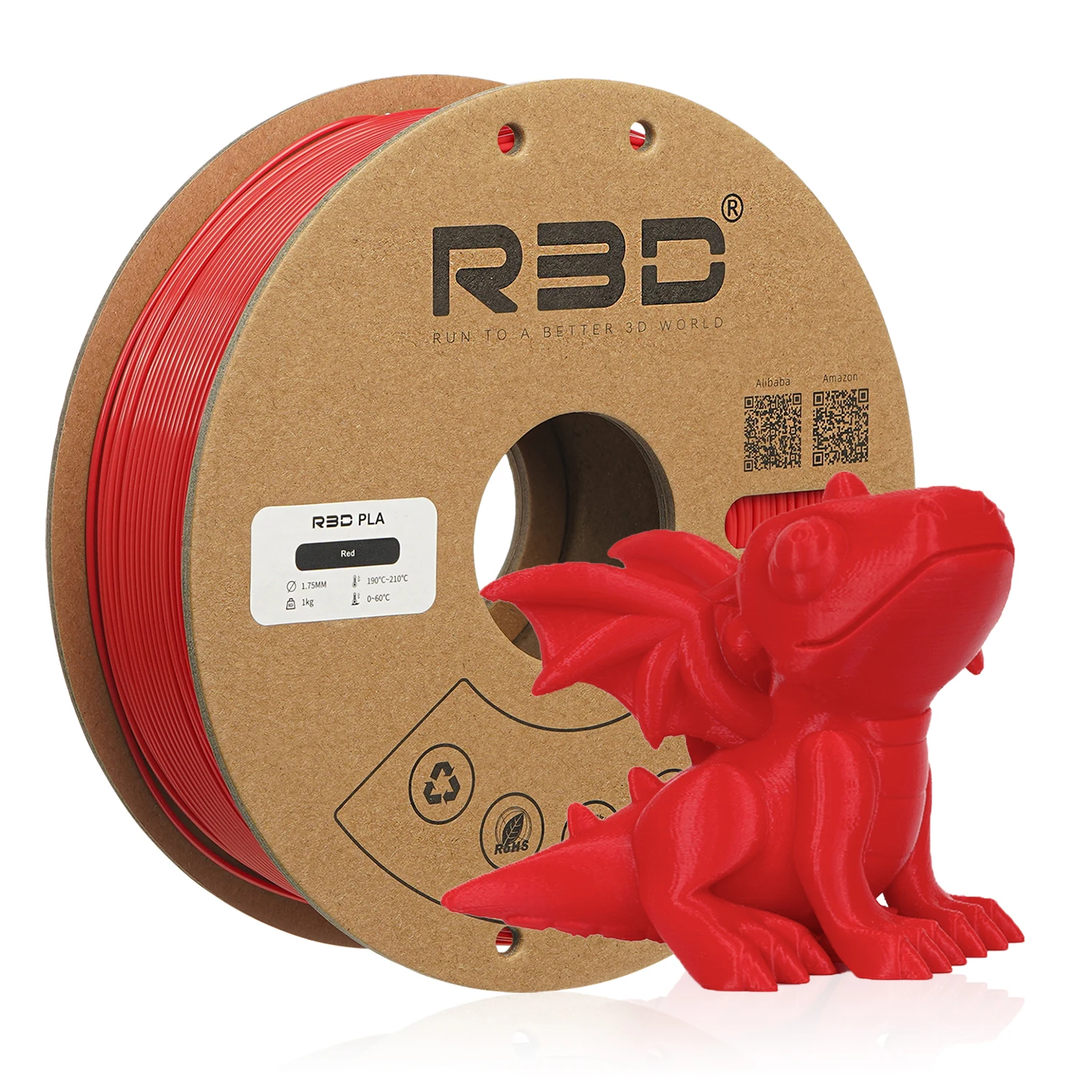 R3D оптовая продажа оптом 20 рулонов PLA 3d печати нити
