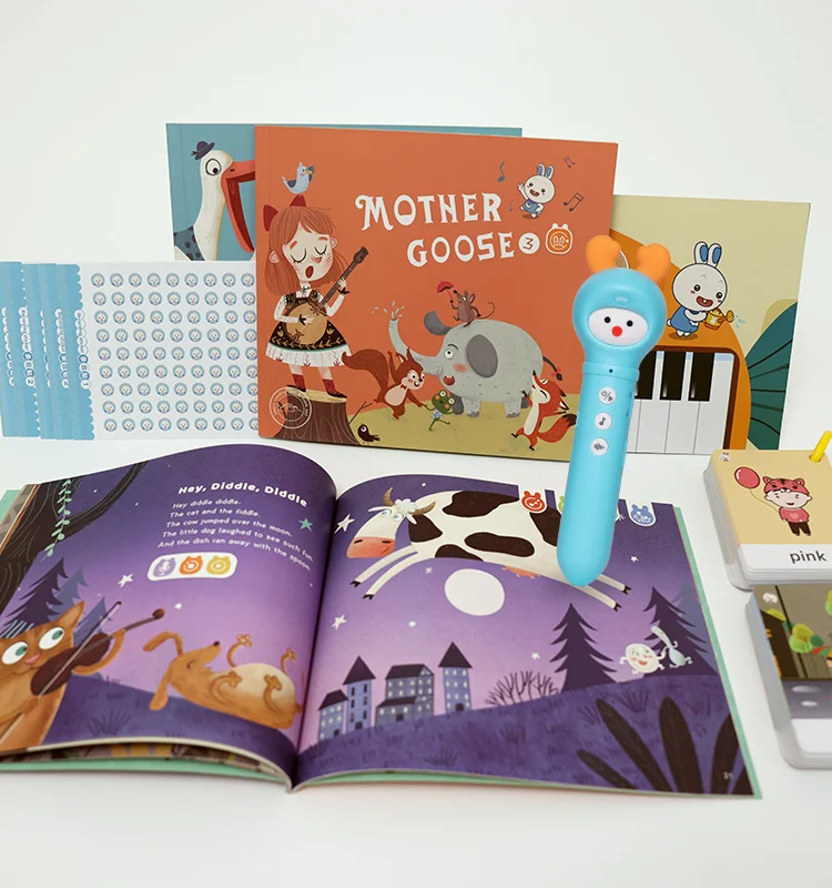 Alilo детская электронная обучающая звуковая книга говорящая ручка Обучающие игрушки Монтессори для детей с аутизмом