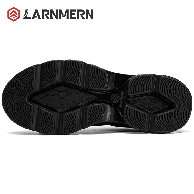 Steel Toe Breathable Safety Shoes Slip on Sneakers for Men Women Lightweight Comfortable Work Shoes Anti-slip Anti-smash Black