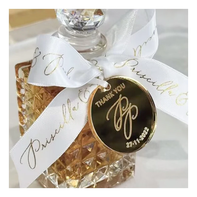 Factory Supply Ribbon For Gifts Bow Satin Ribbon Custom Ribbon With Logo