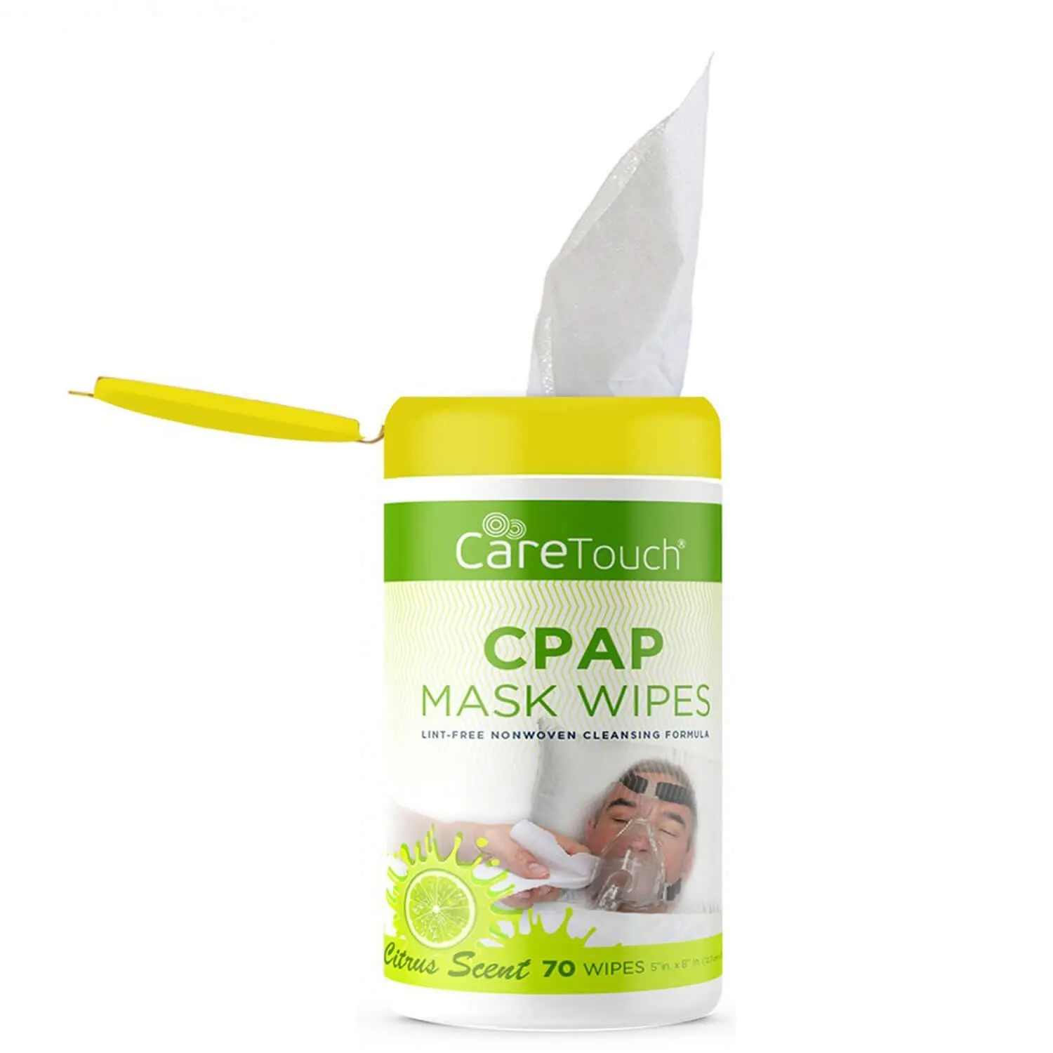 Latex Free CPAP Mask Citrus Wipes