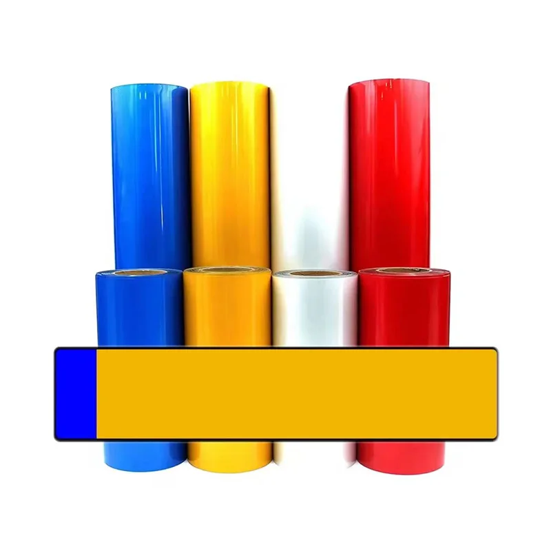 Custom Good Quality Car License Number Plate Reflective Film