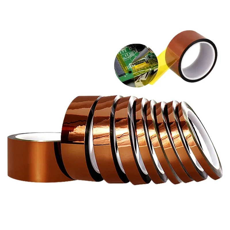 wholesale High temperature polyimide single-sided anti-static high temperature resistant tape polyimide film anti-static tape