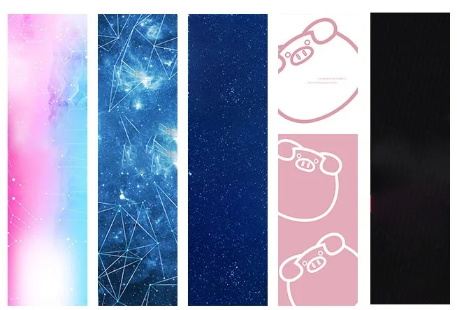 OEM Skateboard Stickers Waterproof and antiskid Sandpaper 80AB Custom printed Logo Skateboard Griptape skateboard grip tape