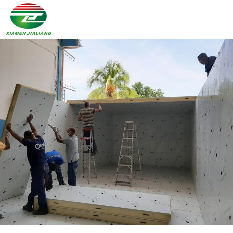 Cam lock Polyurethane Cold Room Panel  For Cold Storage Panels