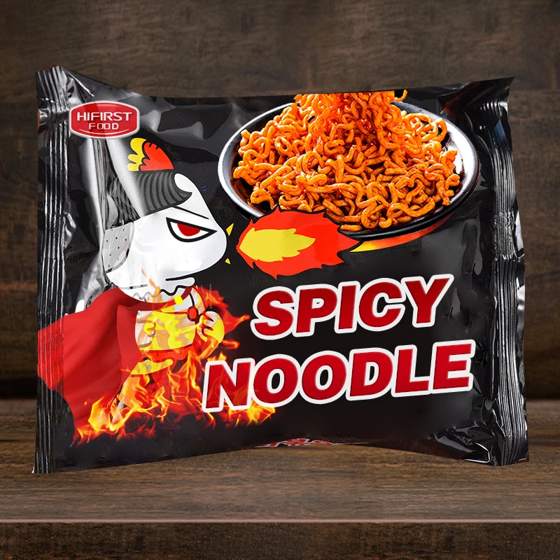 Food manufacture Instant Noodles OEM korean dried noodle top ramen