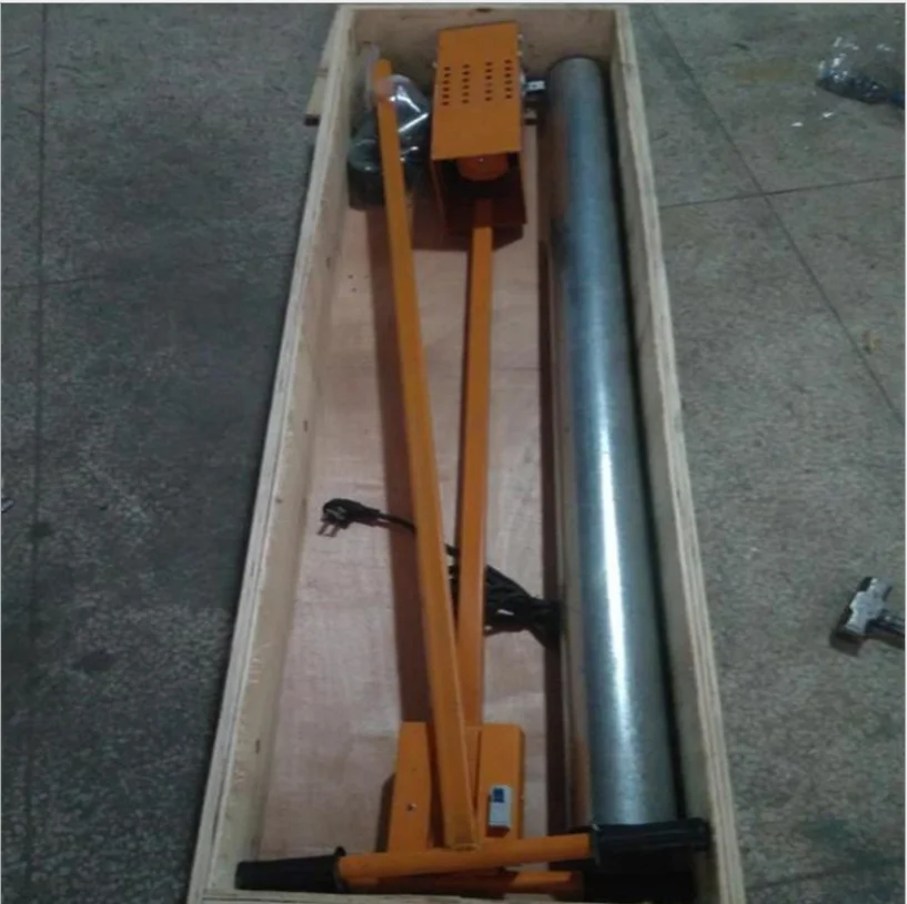 Electric concrete screed roller leveler Slope construction paver for road construction