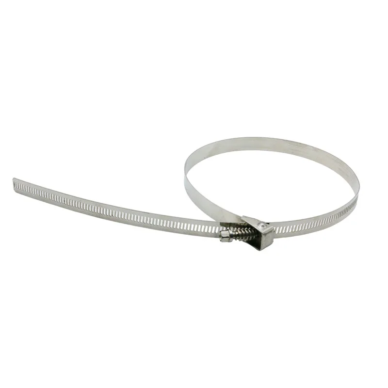 Stainless Steel Hose Post Pipe Clamp Stainless Steel Hoop Fastener Hoop Fastening Retractor For Pole Hose Clamp