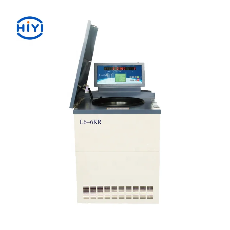 HiYi L6-6KR Floor Standing Low Speed Refrigerated Centrifuge Blood Bank / Blood Station Centrifuge