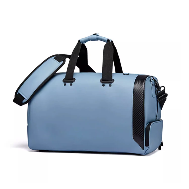 Синтетическая кожа индивидуальный логотип бренда из PU искусственной кожи, для игры в гольф вещевой мешок с отдельным обувных магазинов сумка для вещей, сумка с ручками