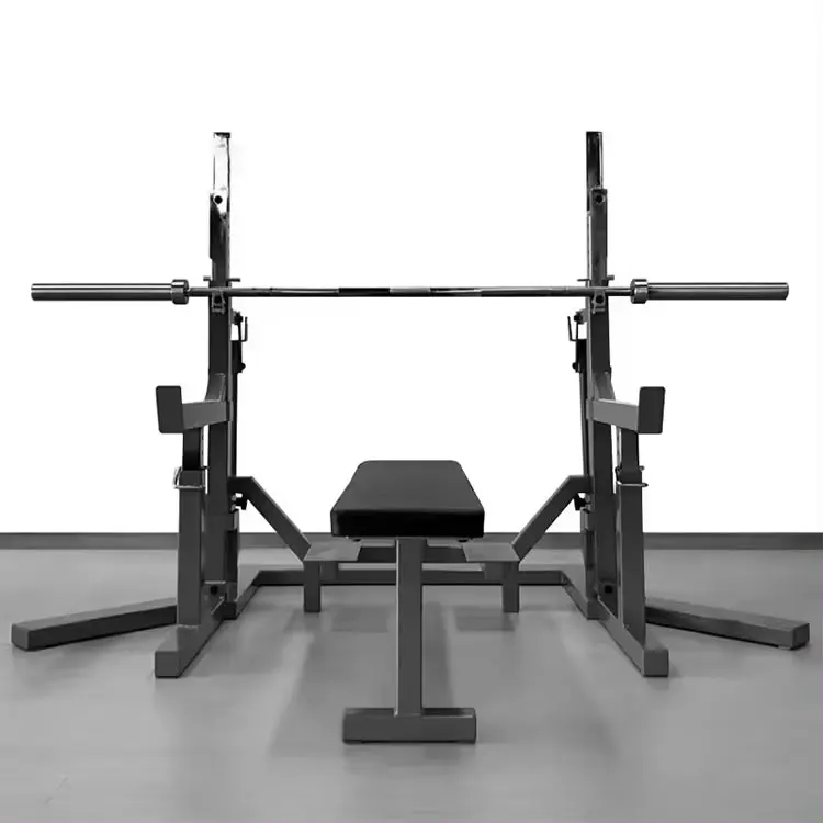 Adjustable bench press factory offer directly gym fitness equipment sit up bench multi adjustable incline and decline squat rack