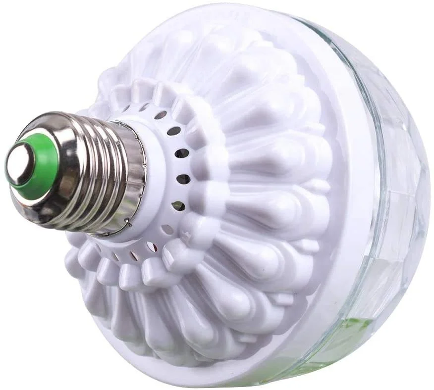 Christmas Dj Party Led Bulb E27 Base Rgb Colorful Mini Led Par Light Stage Rotating Ball Lamp Disco Led Stage Lights