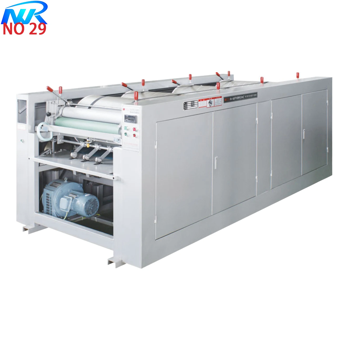 Technical Plate Gears 3 color non woven customize heat transfer 4 color non woven bag printing machine