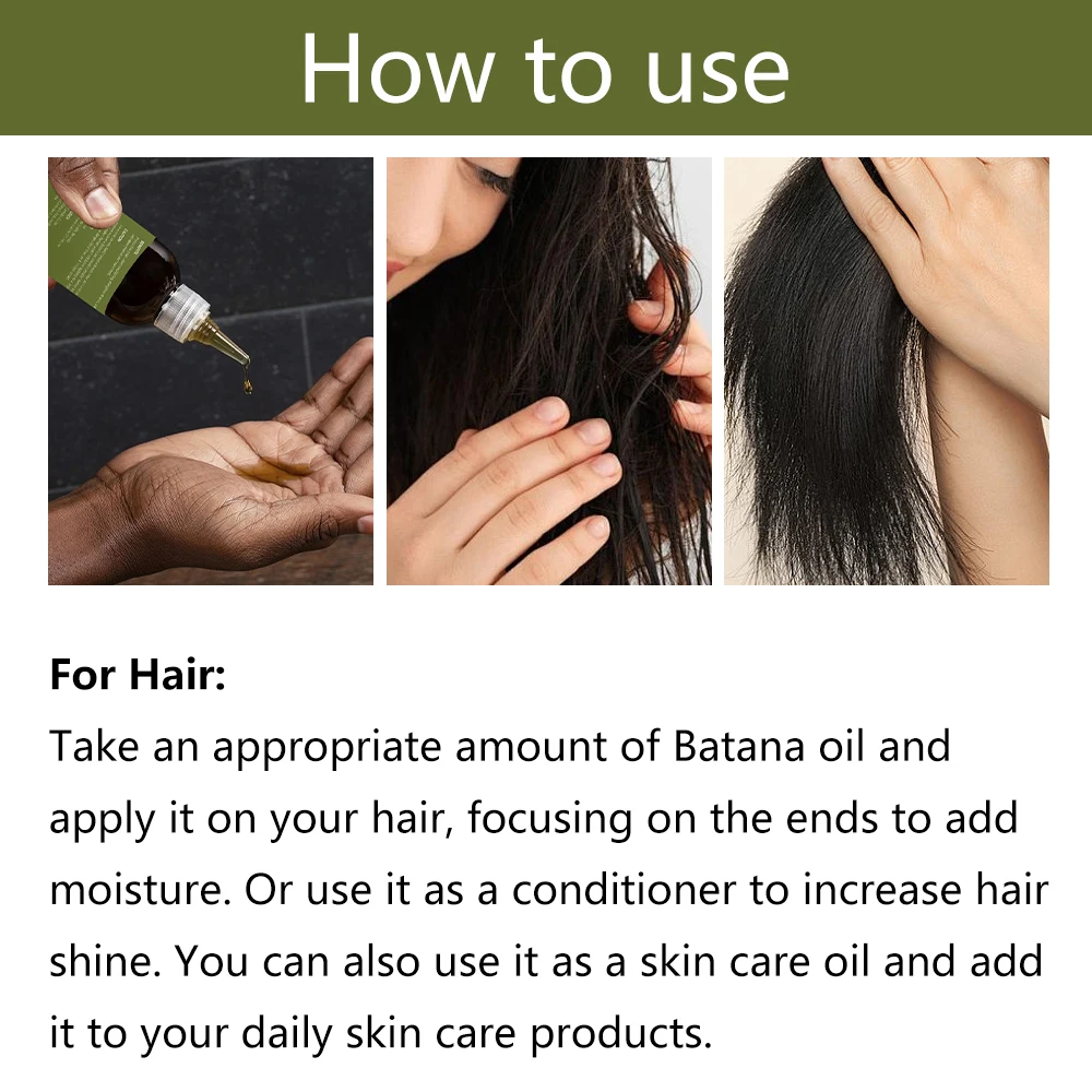Custom Wholesale Hair Care Products Organic Batana Oil Butter and Batana Oil for Hair Growth