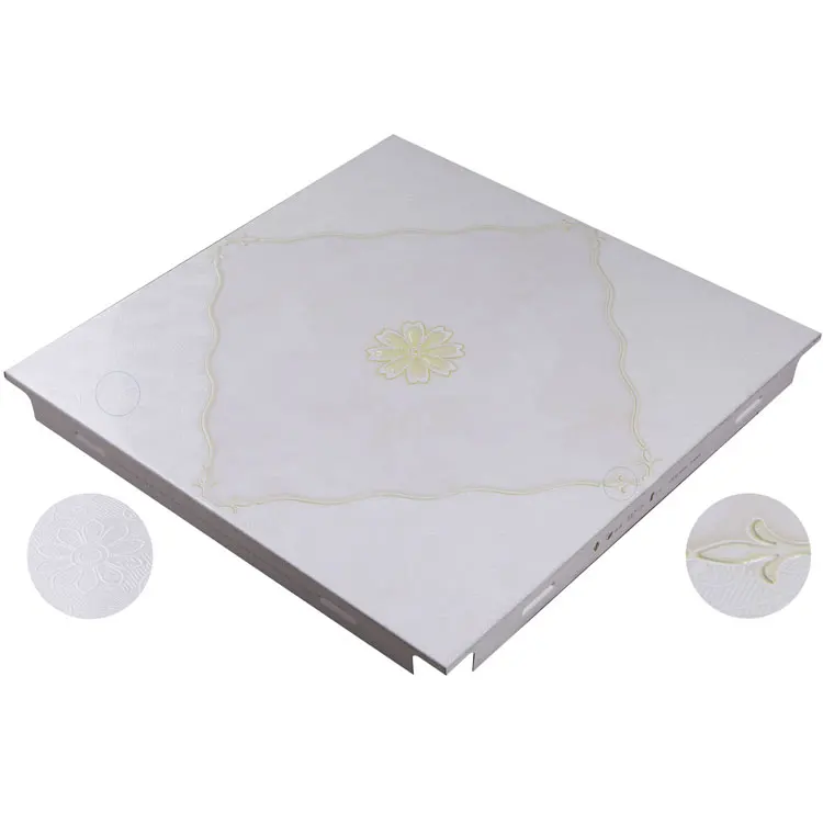 Corrugated metal ceiling panels led ceiling sheets heat resistant ceiling tiles factory