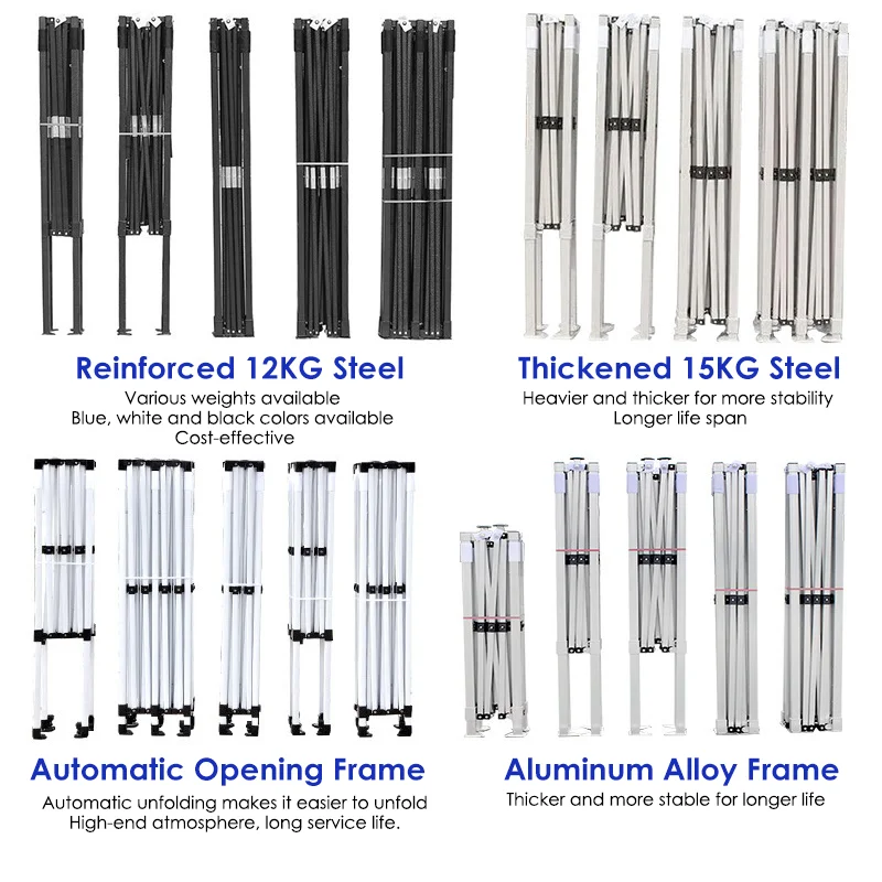 Wholesale 6.8x6.8ft Market Series Activity Pop-Up Canopy Advertising Tent  for Outdoor  Use aluminum waterproof Exhibition tents