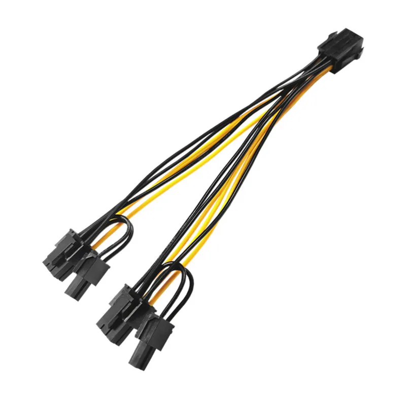 8 Pin to dual 8 (6+2) Pin PCI Express Power Converter Cable for Graphics GPU Video Card PCIE PCI-E VGA Splitter Hub Power Cable