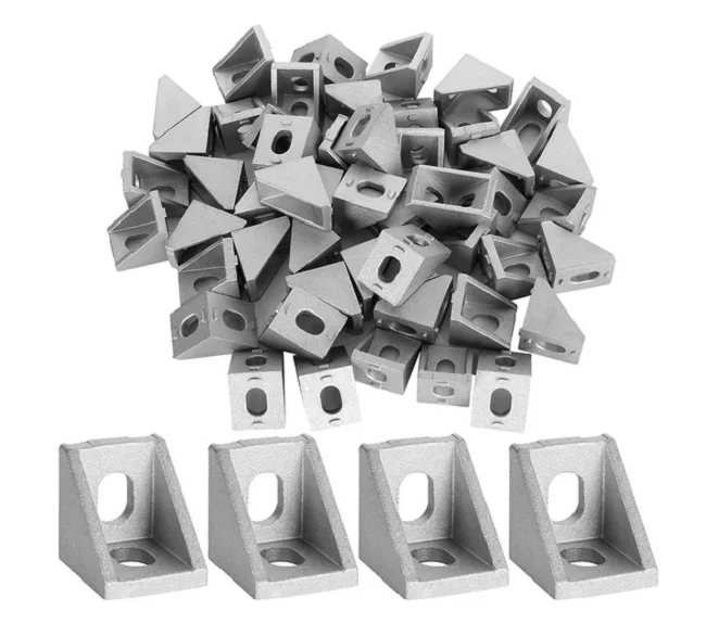 LEITE Factory Direct Price Aluminium Doors And Windows Accessories OEM Bracket Corner Joint High Quality Corner Connector