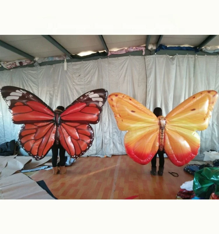 Giant Inflatable Butterfly Wings Costume for Advertising Decoration
