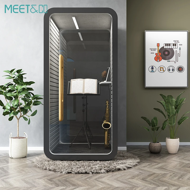 Modern Modular Large Prefab Office Acoustic Cabin Private Soundproof Office Meeting Pod Indoor