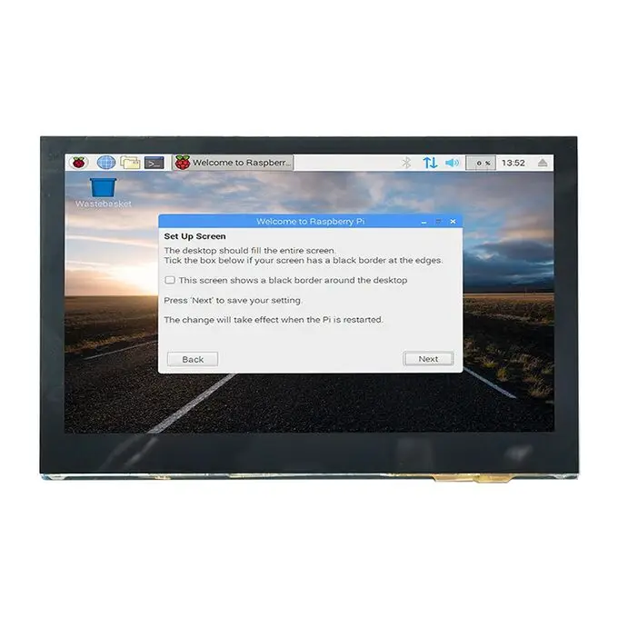 CTP 4.3 Inch HDMILCD Raspberry Pi Dsi Display 800x480 Full Viewing Angle